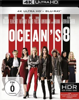 Oceans 8 4K Blu-ray UHD Blu-ray Disc