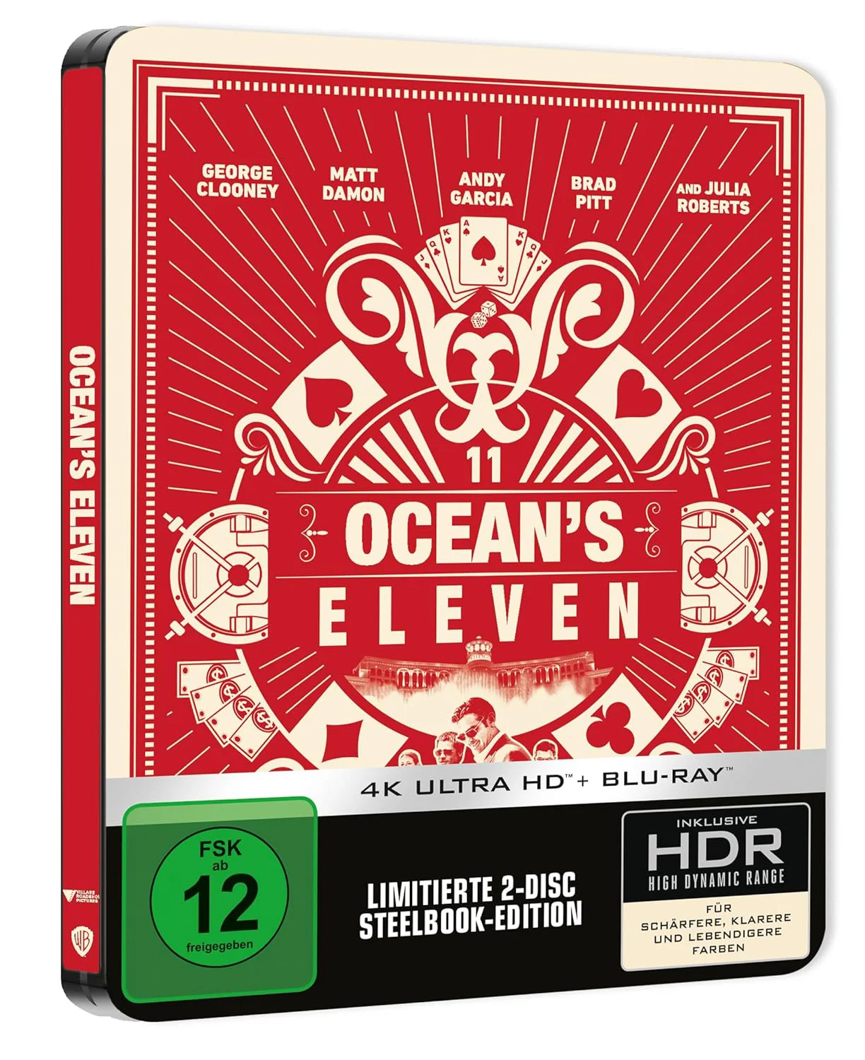 Ocean’s 11 – 4K Steelbook (UHD + Blu-ray Disc)