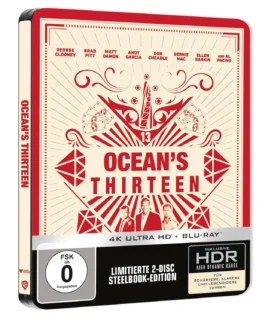 Oceans Thirteen Ultra HD Blu-ray Steelbook
