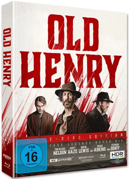 Old Henry – 4K Mediabook (UHD + Blu-ray Disc)