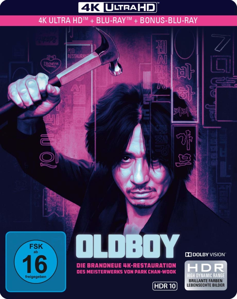Oldboy (2003) im 4K UHD Steelbook