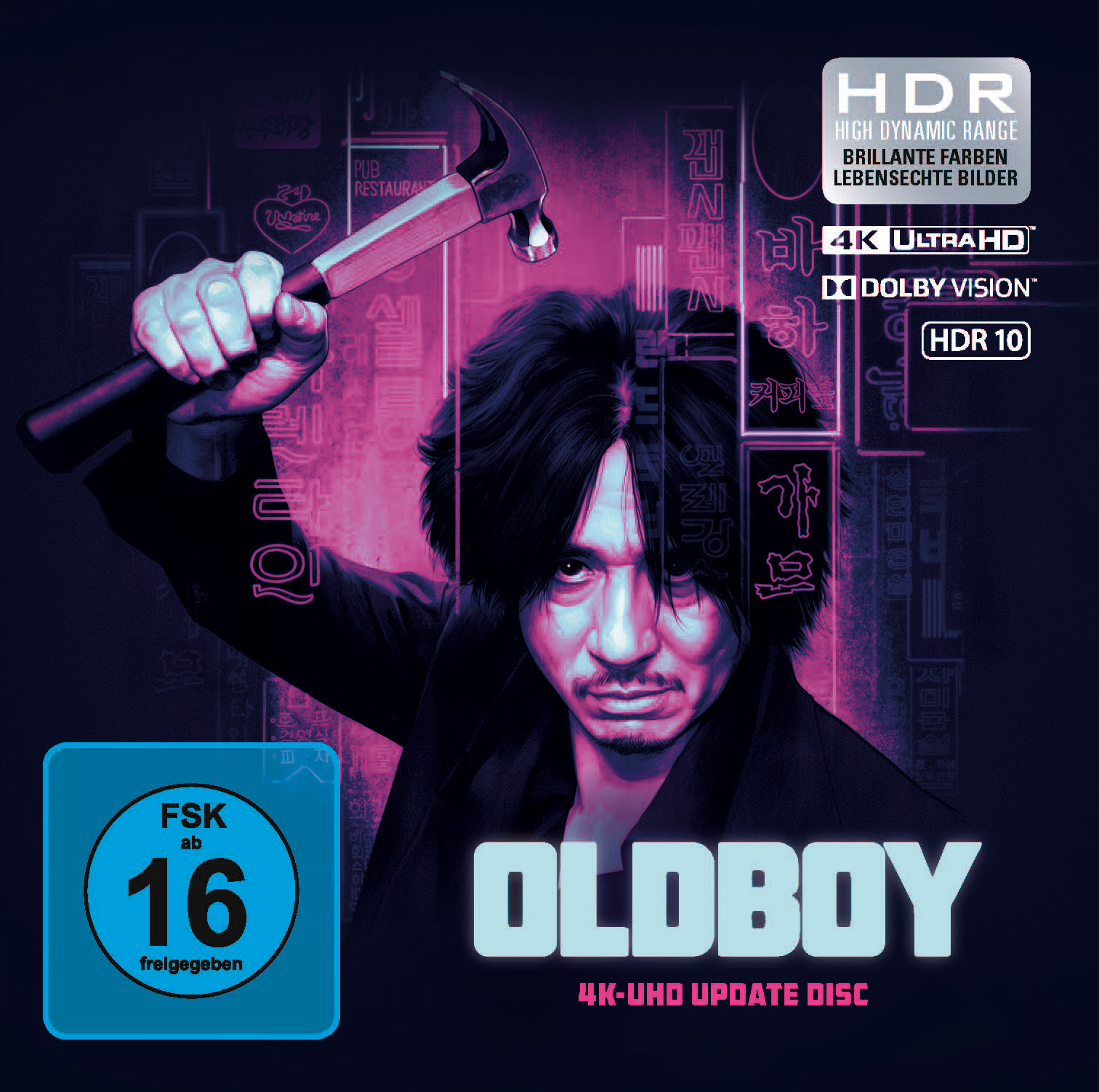 Oldboy (2003) (Pappstecktasche) – 4K Blu-ray (UHD Blu-ray Disc)