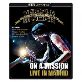 On A Mission Live In Madrid 4K Blu-ray UHD Blu-ray Disc