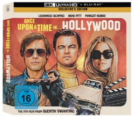 Frontansicht der Limited Vinyl Edition zu Quentin Tarantinos Once upon a time in Hollywood