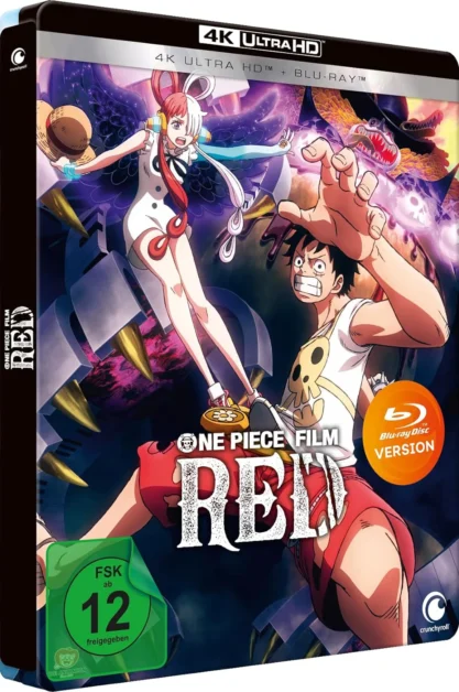 One Piece: Red – 14. Film – 4K Steelbook (UHD + Blu-ray Disc)