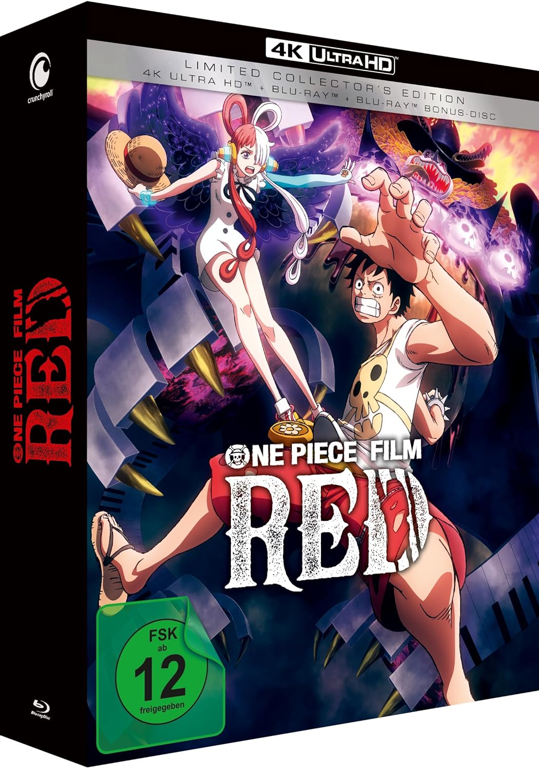 One Piece: Red – 14. Film (Collector’s Edition) – 4K Steelbook (UHD + Blu-ray Disc)