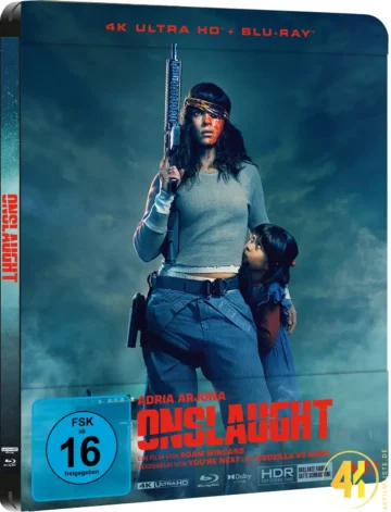 Onslaught – 4K Steelbook (UHD + Blu-ray Disc)