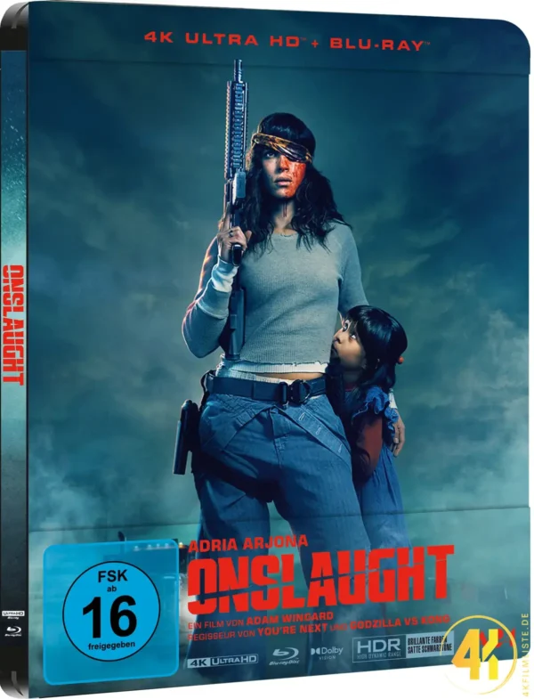 Onslaught – 4K Steelbook (UHD + Blu-ray Disc)