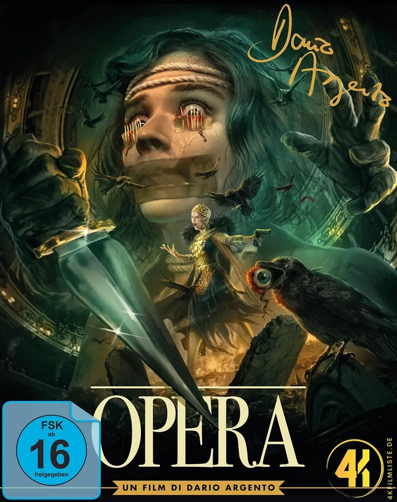 Opera 4K Mediabook Ultra HD Blu-ray Disc