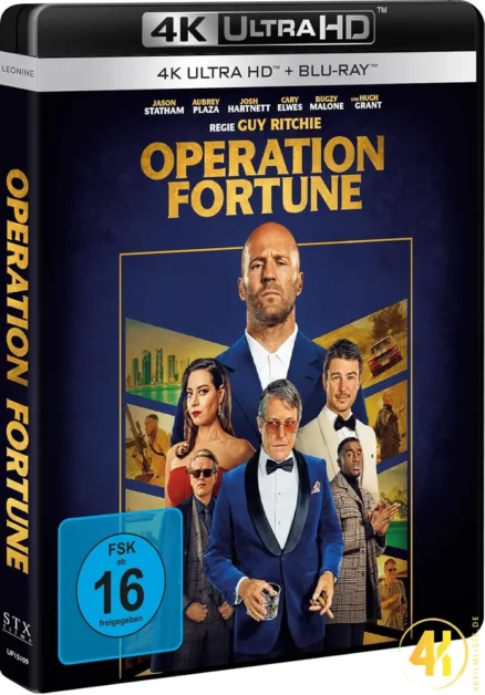 Operation Fortune 4K Blu-ray Ultra HD Blu-ray Disc