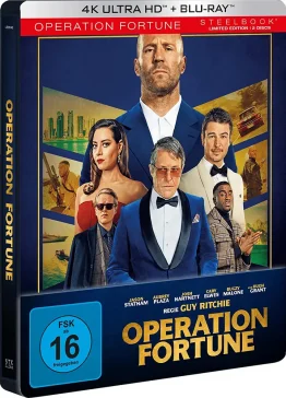 Operation Fortune 4K Steelbook Cover