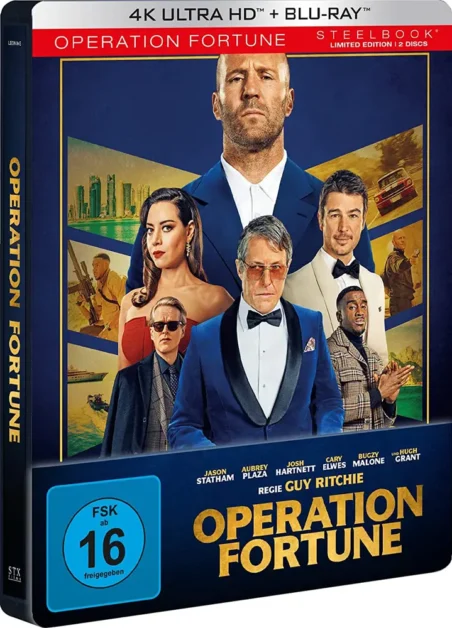 Operation Fortune – 4K Steelbook (UHD + Blu-ray Disc)