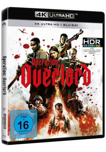 Operation Overlord 4K Blu-ray UHD Blu-ray Disc