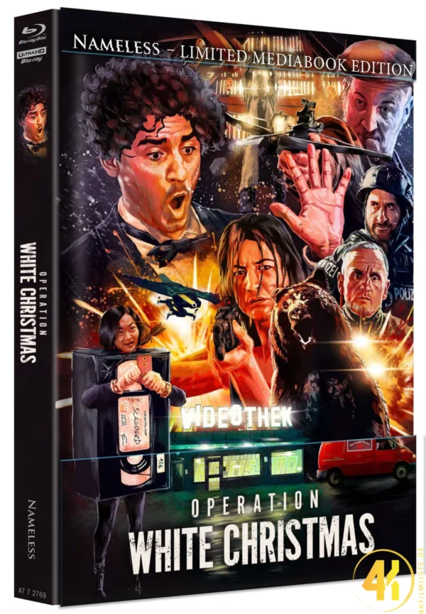 Operation White Christmas (Cover B) – 4K Mediabook (UHD + Blu-ray Disc + Bonus Blu-ray + Audio CD)