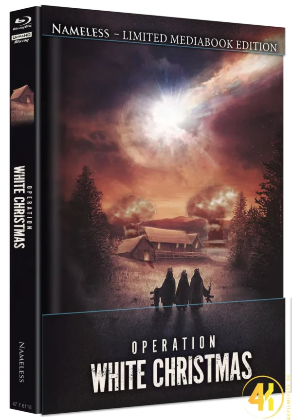 Operation White Christmas (Cover D) – 4K Mediabook (UHD + Blu-ray Disc + Bonus Blu-ray + Audio CD)