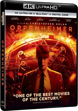 Oppenheimer 4K Blu-ray US Cover