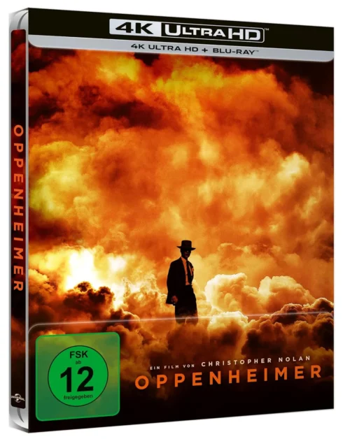 Oppenheimer – 4K Steelbook (UHD + Blu-ray Disc)