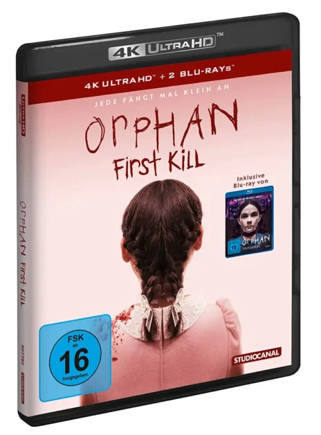 Orphan: First Kill – 4K Blu-ray (UHD + Blu-ray Disc + Das Waisenkind Blu-ray)