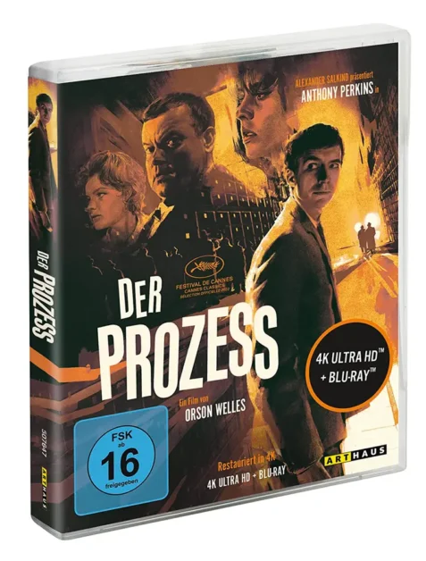 Der Prozess (60th Anniversary Edition) – 4K Blu-ray (UHD + Blu-ray Disc)