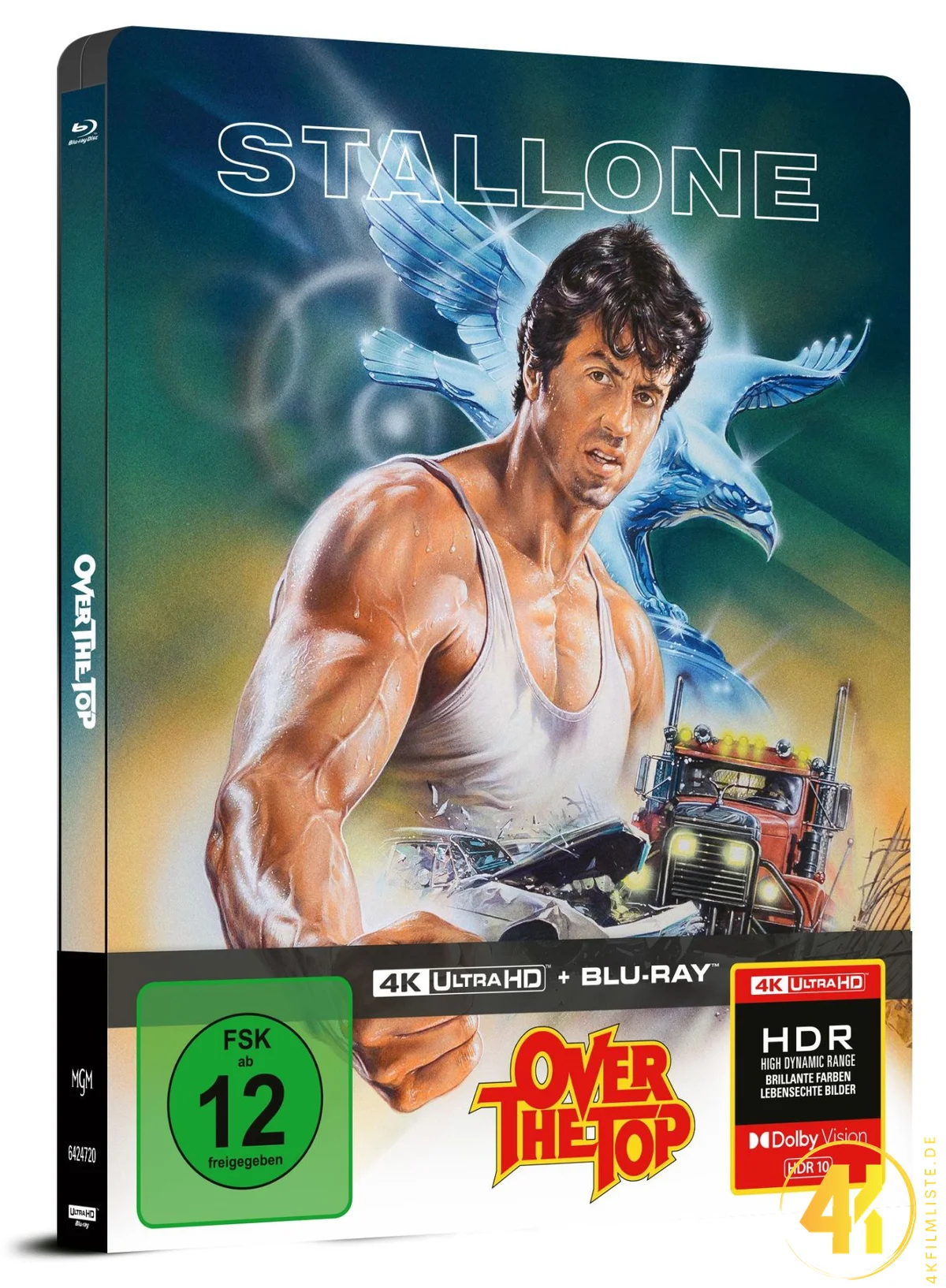 Over the Top – 4K Steelbook (UHD + Blu-ray Disc)