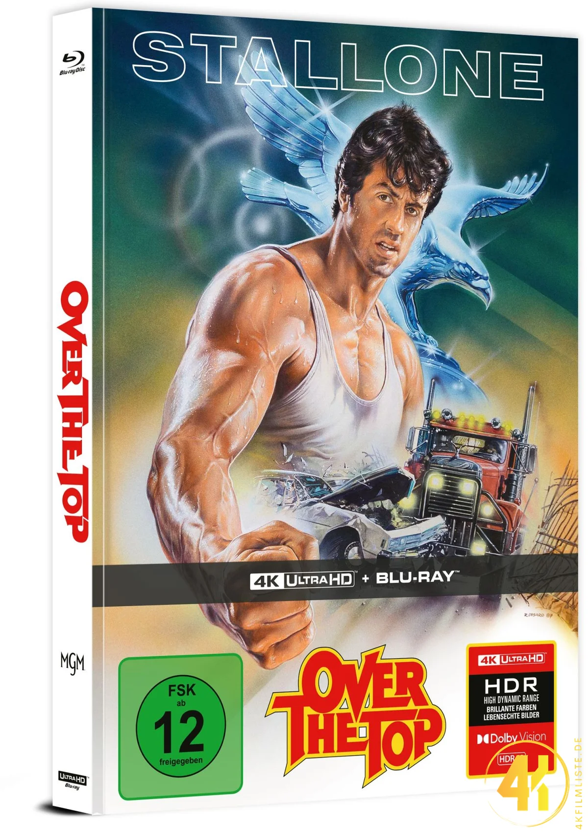 Over the Top – 4K Mediabook (UHD + Blu-ray Disc)
