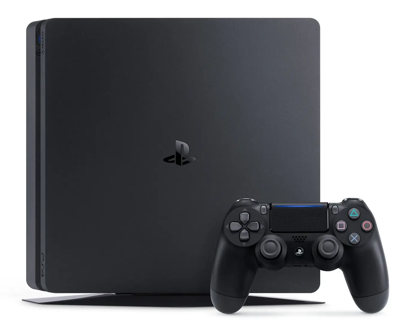 PlayStation 4 Slim samt DualShock Controller