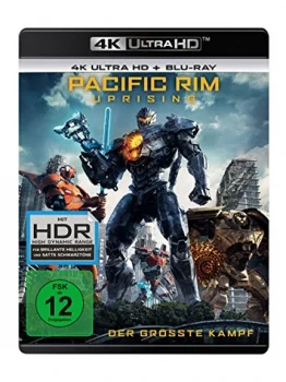Pacific Rim 2 Uprising 4K Blu-ray UHD Blu-ray Disc