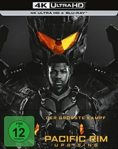 Pacific Rim 2 Uprising 4K Steelbook UHD Blu-ray Disc