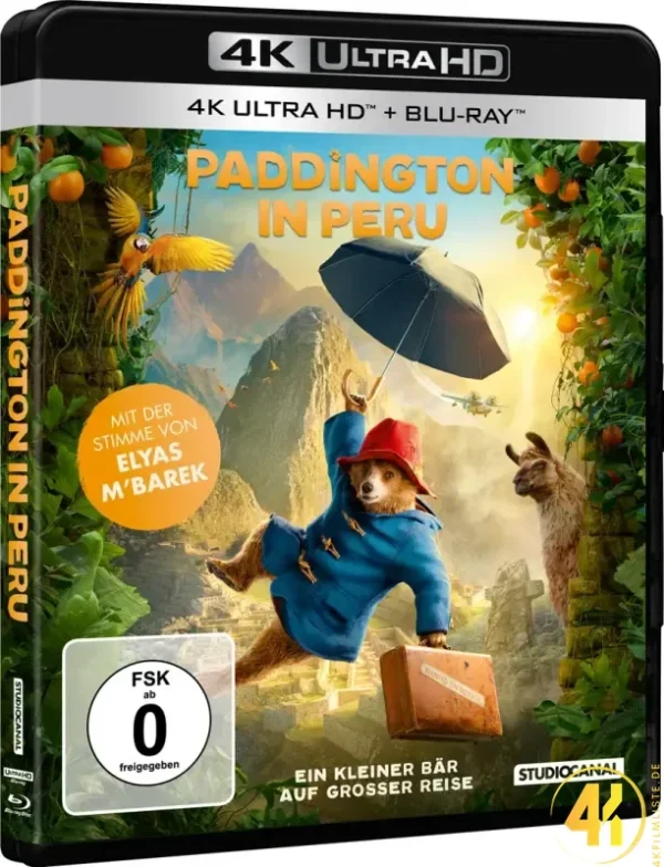Paddington in Peru – 4K Blu-ray (UHD + Blu-ray Disc)
