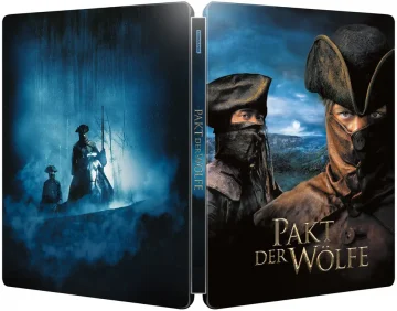 Pakt der Wölfe 4K Steelbook (Frontcover und Backcover)