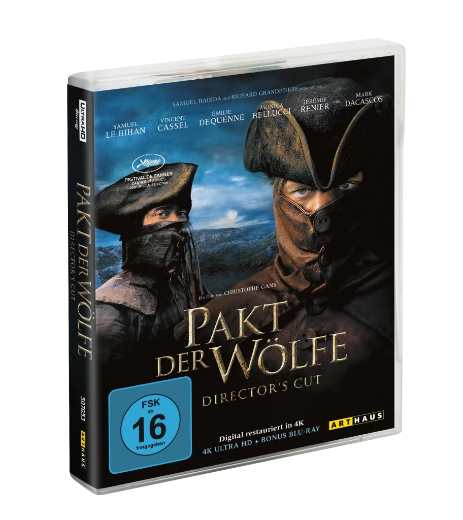 Pakt der Wölfe als UHD Keep Case Edition