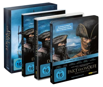 Pakt der Wölfe - Editionen im Überblick inklusive 4K Blu-ray, DVD und Blu-ray Disc