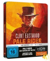 Pale Rider 4K Steelbook Ultra HD Blu-ray Disc
