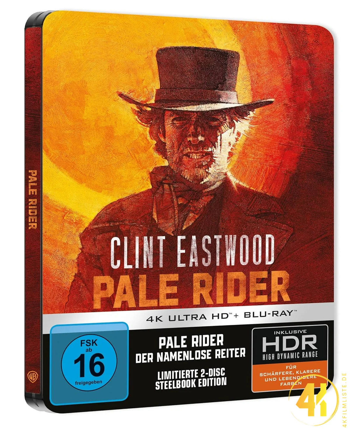Pale Rider – 4K Steelbook (UHD + Blu-ray Disc)