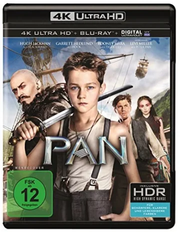 Pan 4K Blu-ray UHD Blu-ray Disc