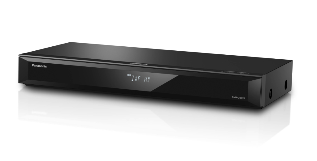 Panasonic DMR-UBC70EGK Blu-ray Disc Recorder (Seitenansicht)