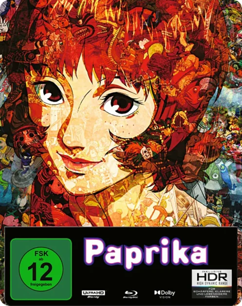 Paprika – 4K Steelbook (UHD + Blu-ray Disc)