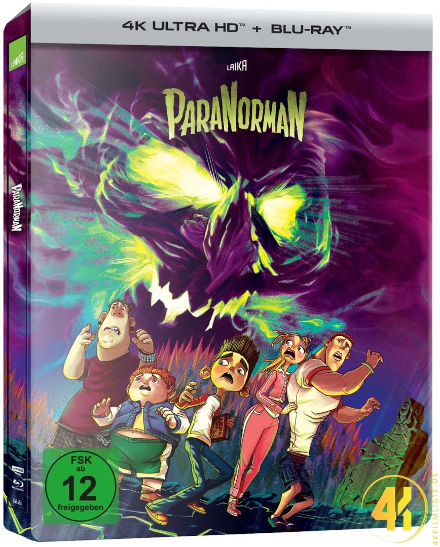 ParaNorman 4K Steelbook Ultra HD Blu-ray
