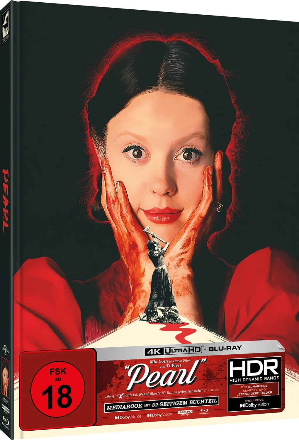 Pearl – 4K Mediabook A (UHD + Blu-ray Disc)