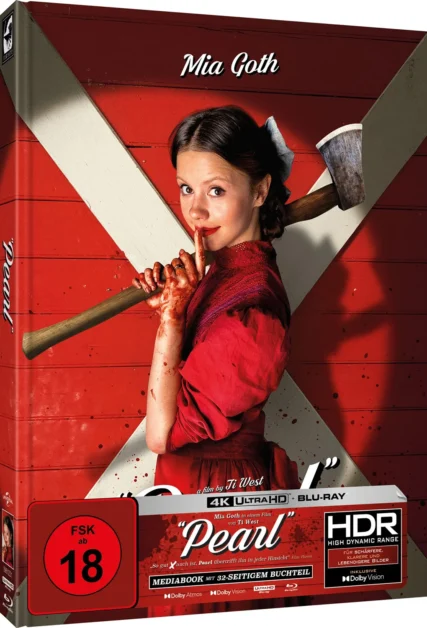 Pearl – 4K Mediabook B (UHD + Blu-ray Disc)