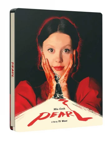 Pearl von Ti West 4K Steelbook Ultra HD Blu-ray Disc