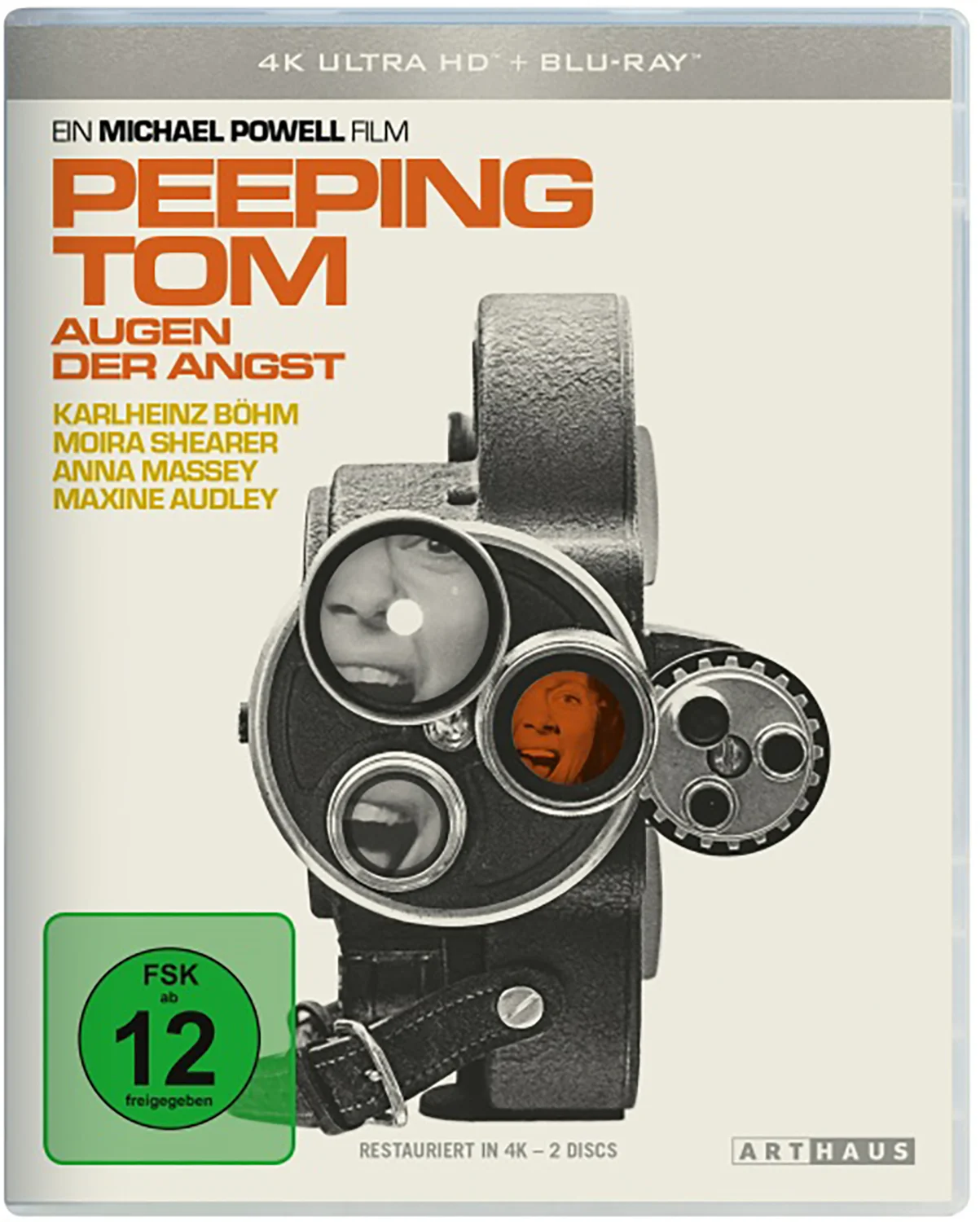 Augen der Angst: Peeping Tom (Collector’s Edition) – 4K Blu-ray (UHD + Blu-ray Disc)