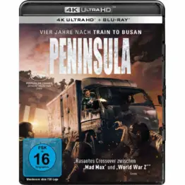 Peninsula 4K Blu-ray Disc mit Wendecover