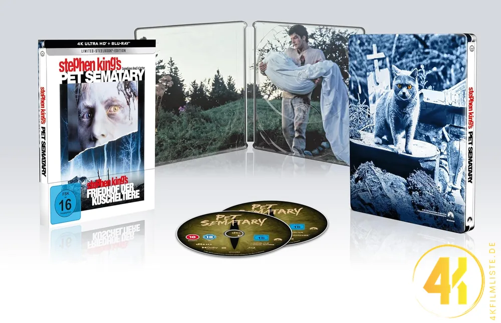 Pet Sematary 4K Steelbook Ultra HD Blu-ray Disc 1