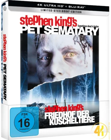Pet Sematary (Friedhof der Kuscheltiere) – 4K Steelbook (UHD + Blu-ray Disc)