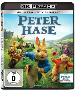 Peter Hase 3D Cover der 4K UHD Blu-ray Disc