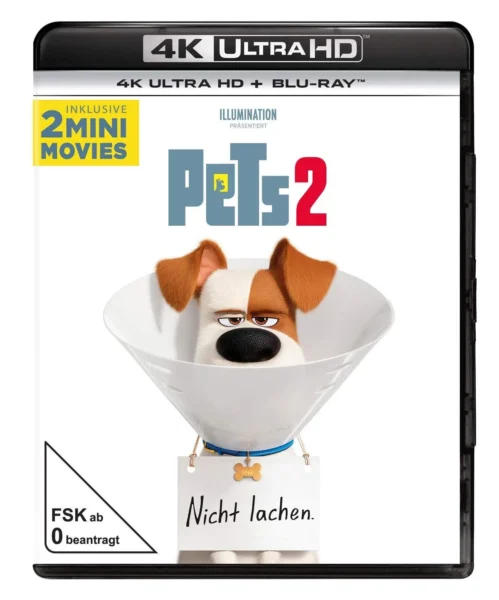 Pets 2 – 4K Blu-ray (UHD + Blu-ray Disc)