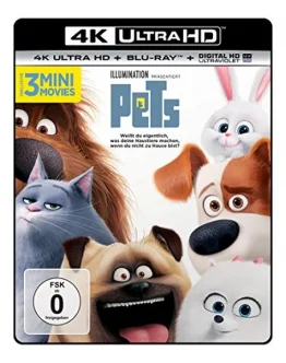 Pets 4K Blu-ray UHD Blu-ray Disc