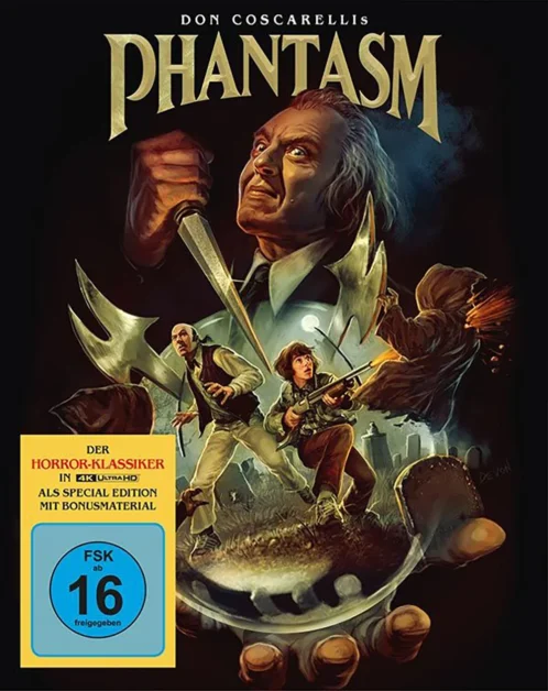 Phantasm (Das Böse) – 4K Mediabook (UHD + Blu-ray Disc + DVD)