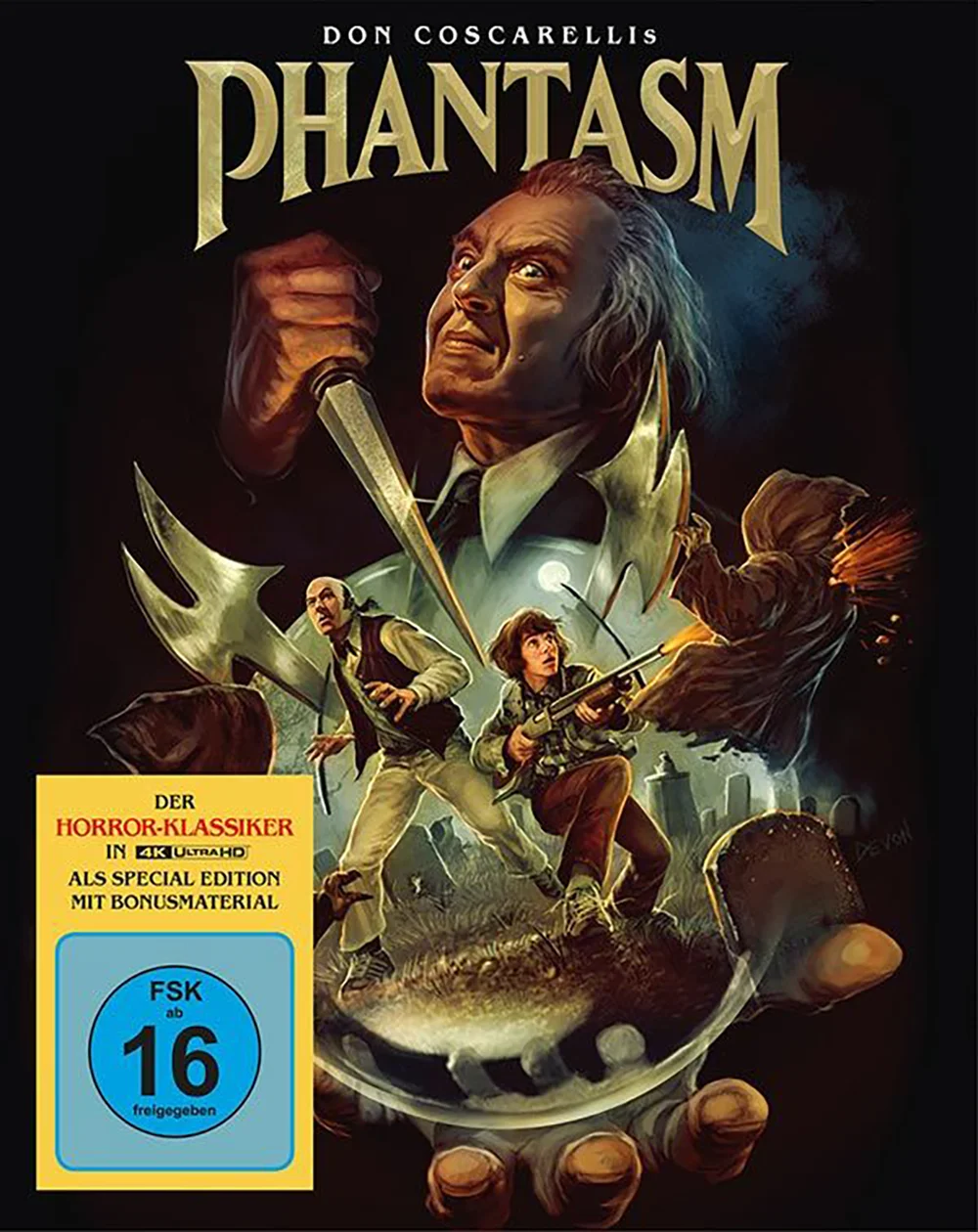 Phantasm (Das Böse) – 4K Mediabook (UHD + Blu-ray Disc + DVD)